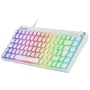 Teclado Gaming Mecánico Inalambrico Mars Gaming MKCLOUDWBRES/ Blanco